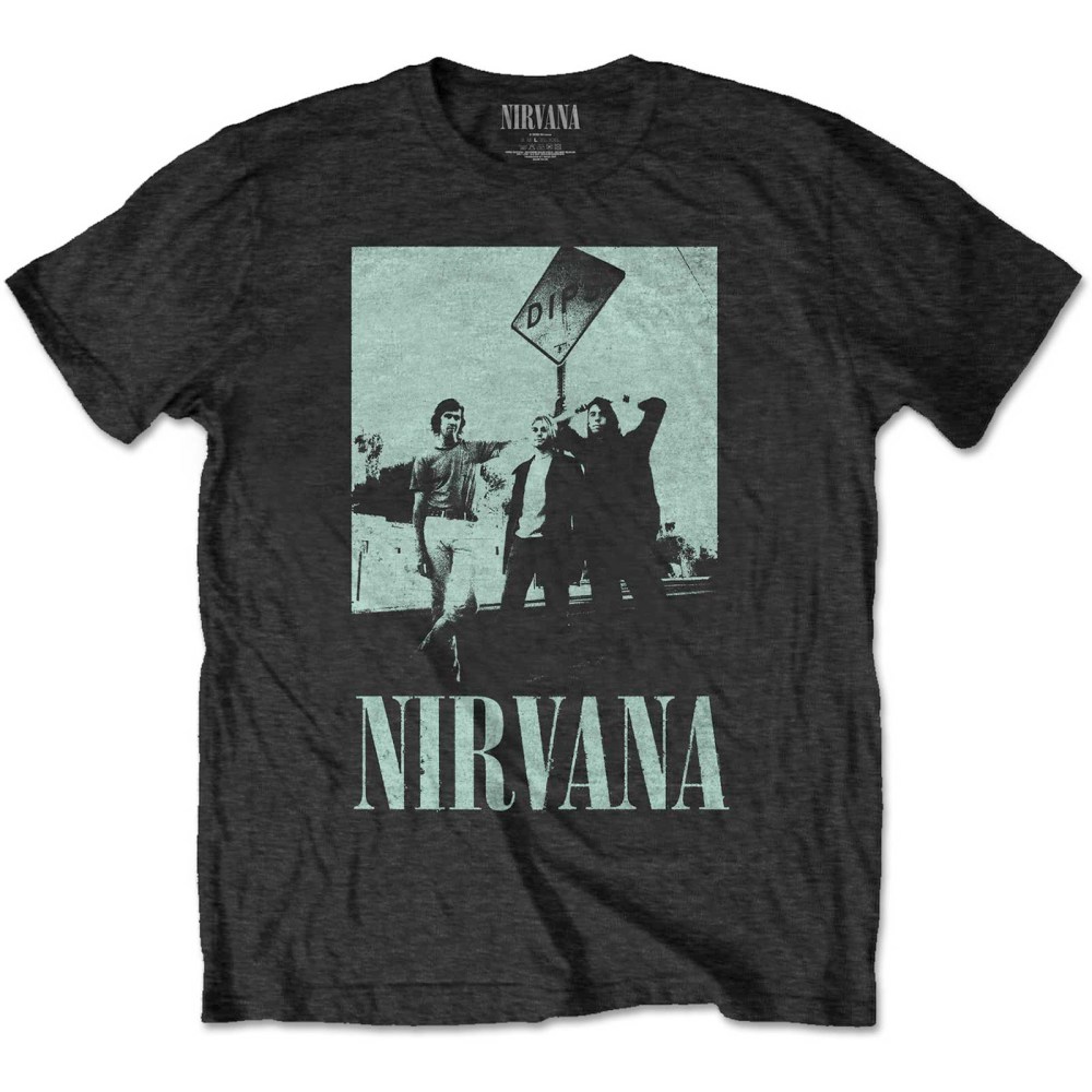 Nirvana - Dips Herren T-Shirt - Schwarz